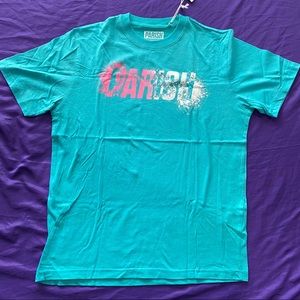 Men’s Parish Nation Mint Green Graffiti Tee Shirt